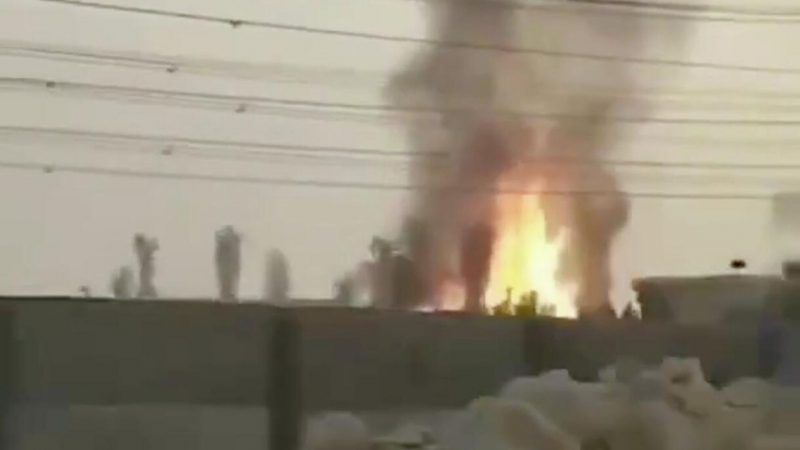 В Иране рассказали о пожаре на нефтехранилище в Тегеране