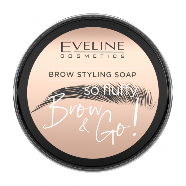 Eveline Brow & Go! Brow Styling Soap Прозрачное мыло для укладки бровей