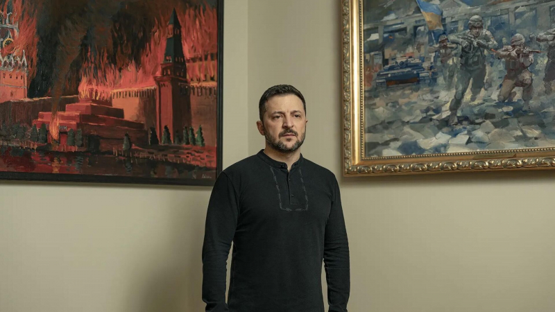 Константинов прокомментировал картину с Кремлем в офисе Зеленского
