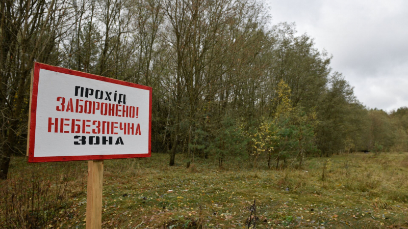 В Чернобыльской зоне отчуждения открыли первую солнечную электростанцию